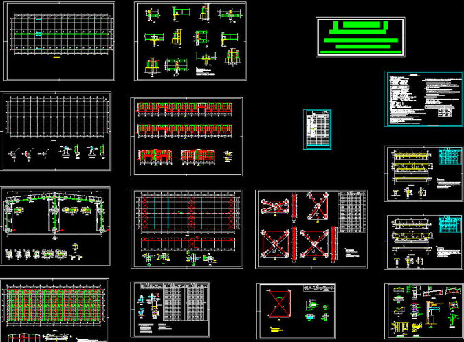 景洪仓库钢结构施工图片
