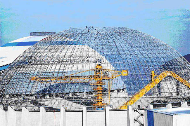 景洪电厂网架工程